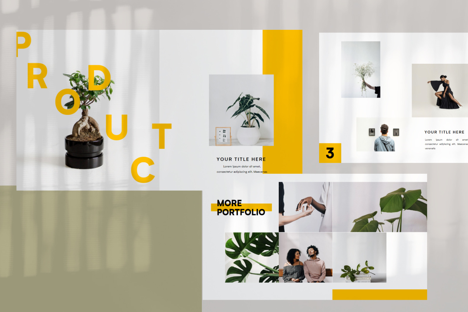 Dahlia Bundle Presentation Template