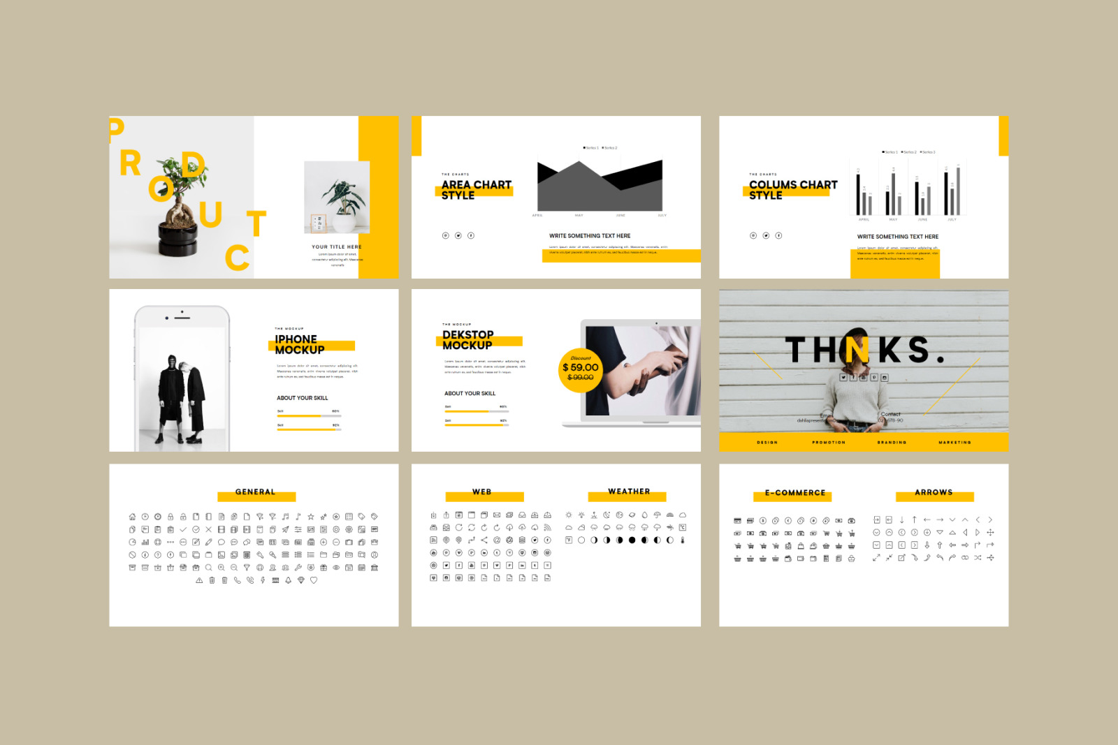 Dahlia Bundle Presentation Template Dahlia Bundle Presentation Template