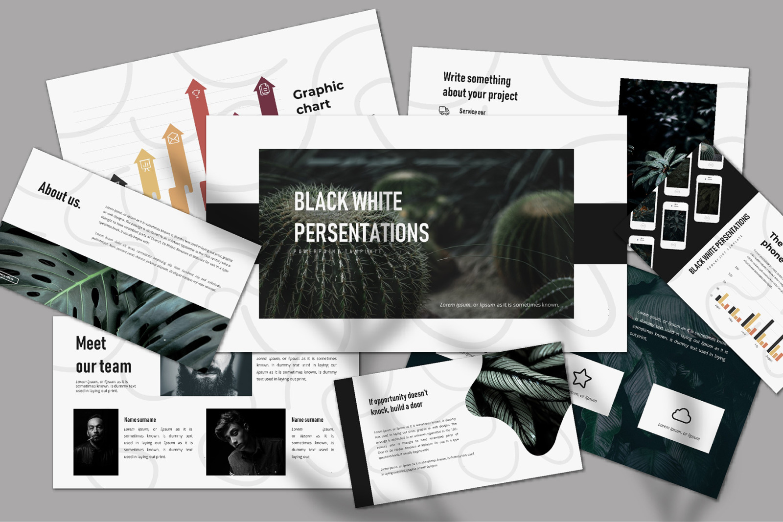 Leaf Bundle Presentation Template Leaf Bundle Presentation Template