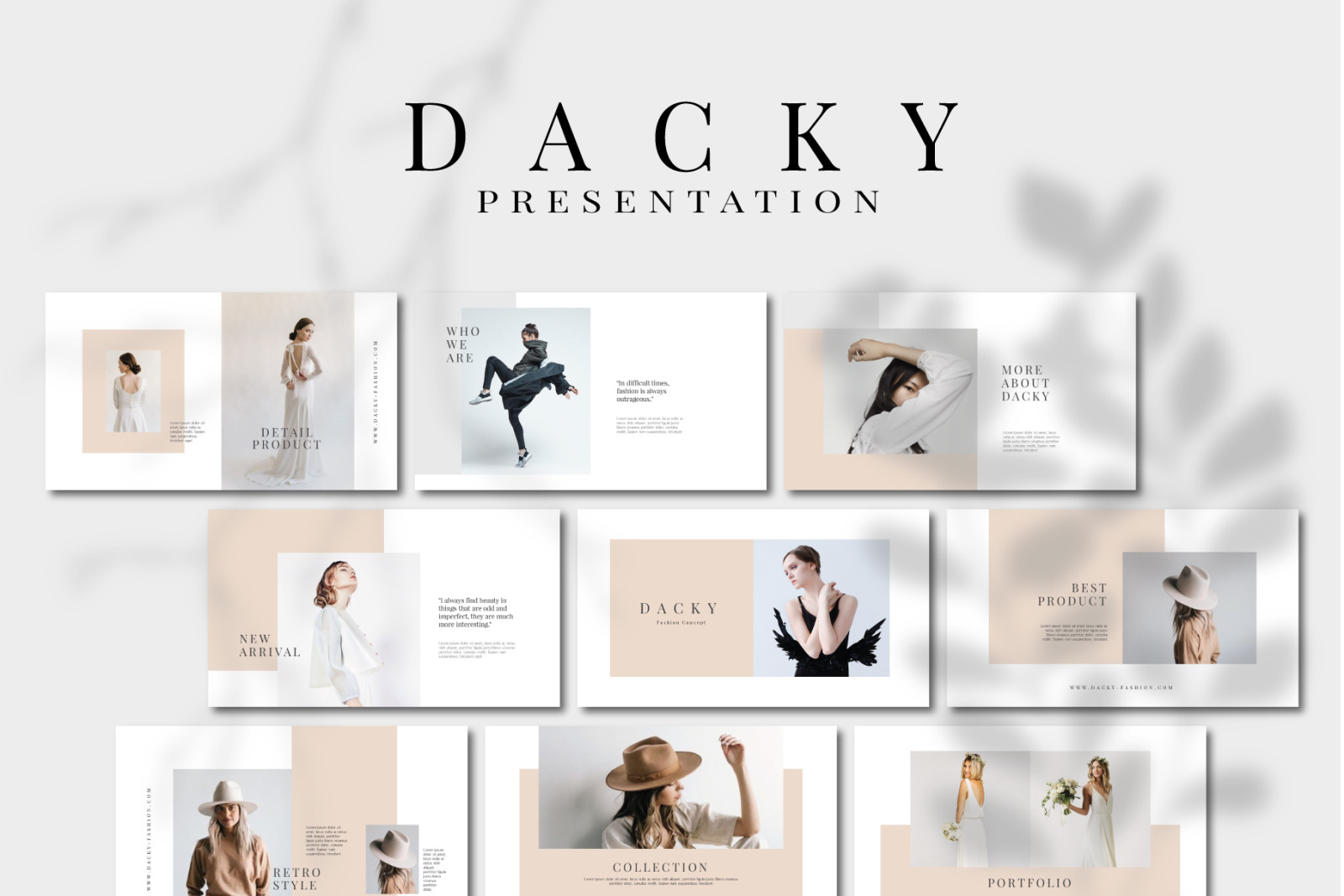 Dacky Bundle Presentation Template Dacky Bundle Presentation Template