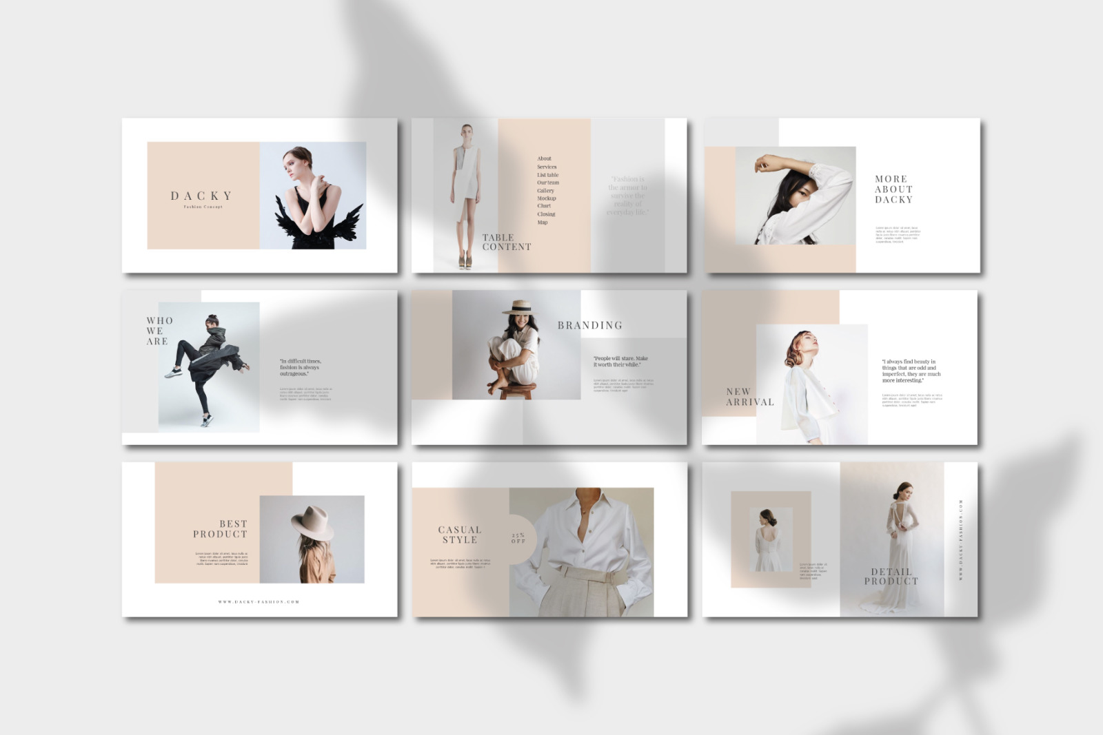 Dacky Bundle Presentation Template Dacky Bundle Presentation Template