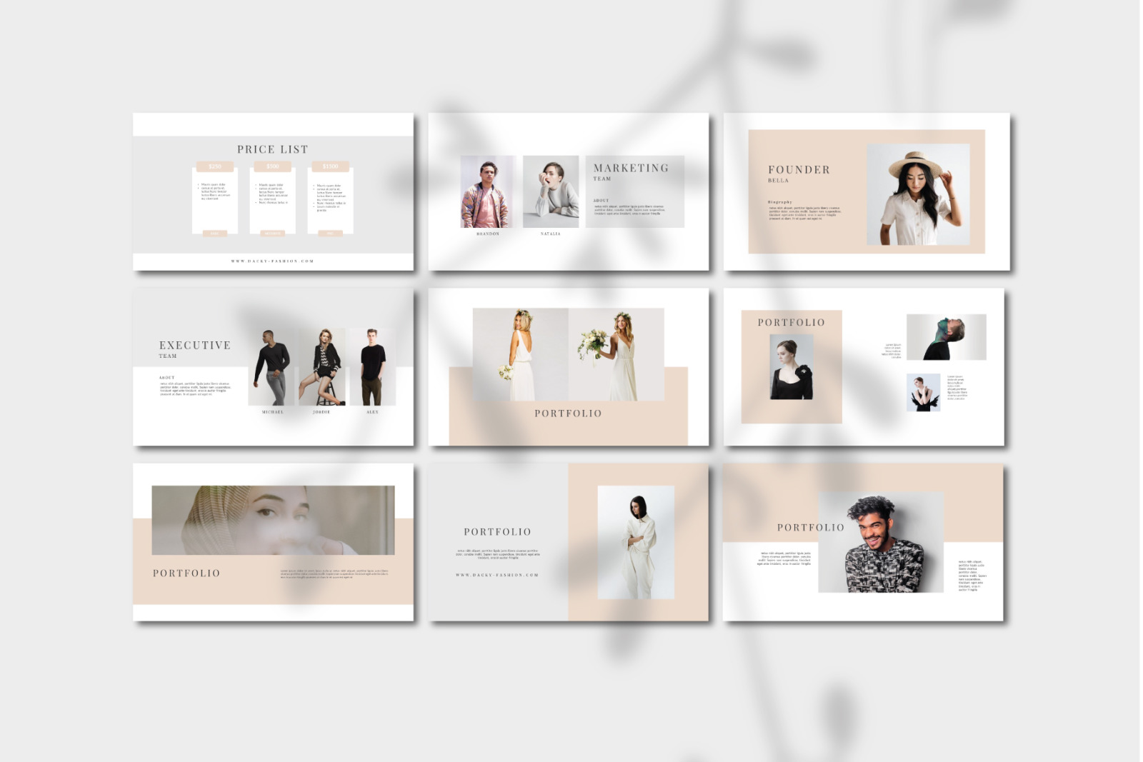 Dacky Bundle Presentation Template Dacky Bundle Presentation Template