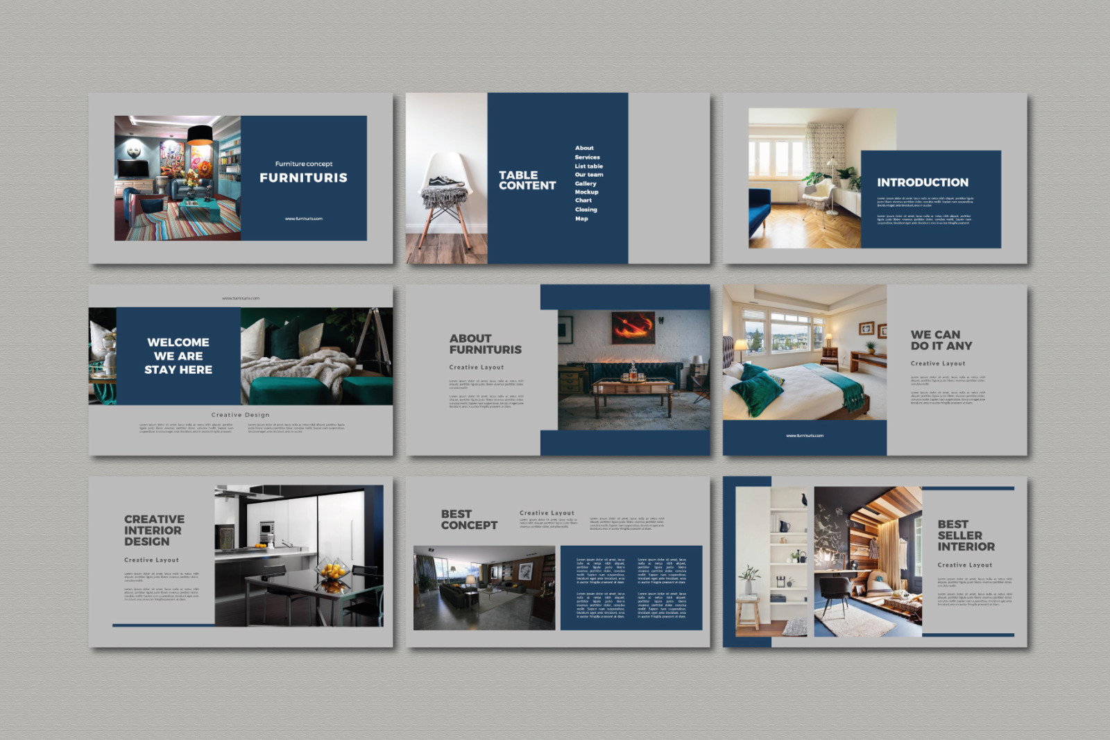 Furnituris Bundle Presentation Template Furnituris Bundle Presentation Template