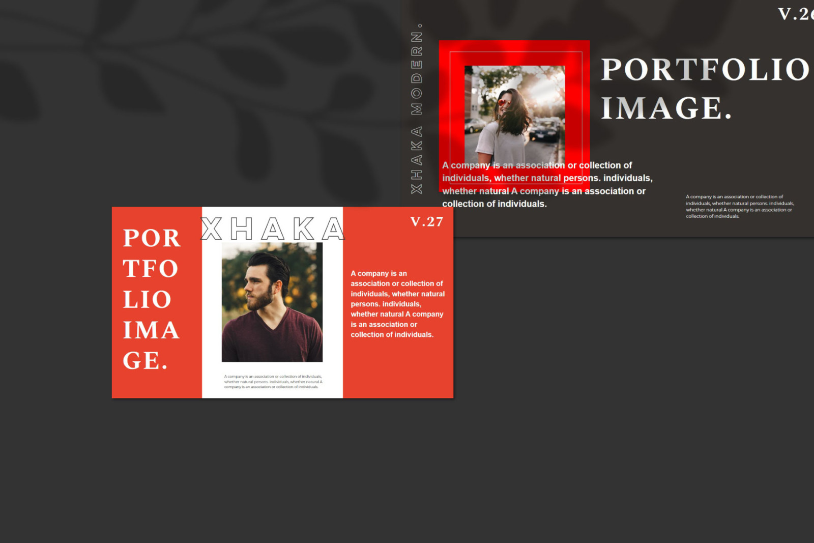 XHAKA Bundle Presentation Template XHAKA Bundle Presentation Template