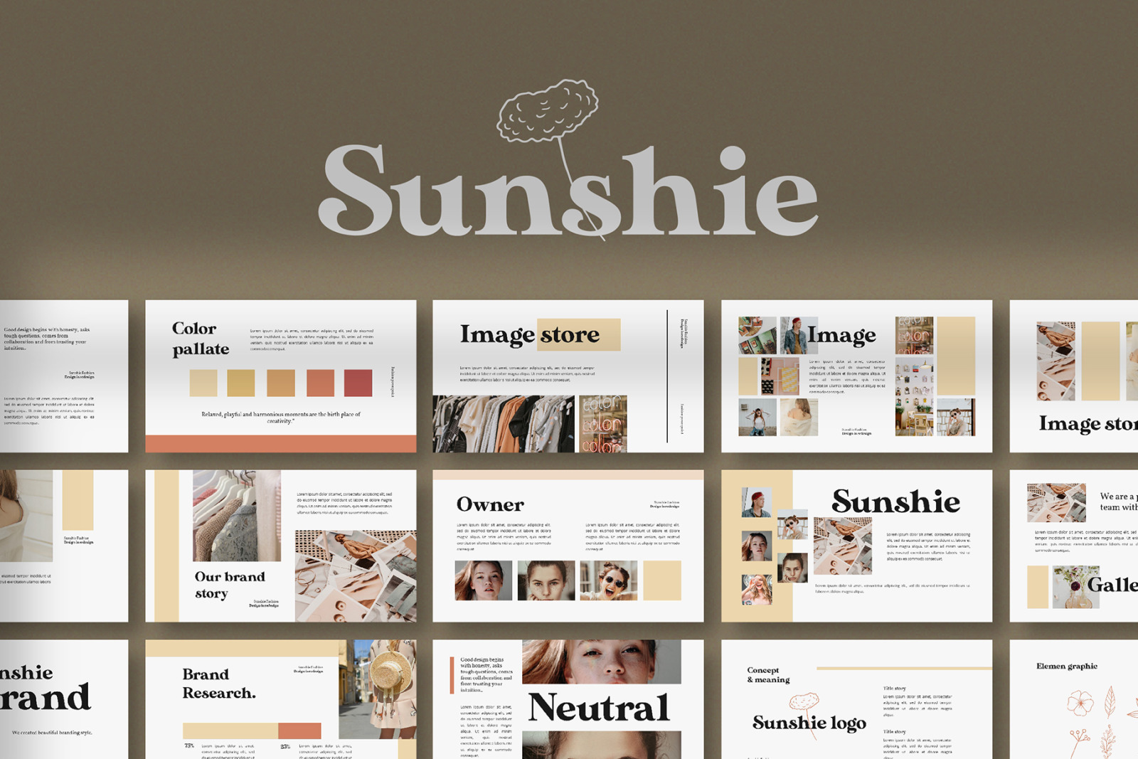 sunshie Bundle Presentation Template sunshie Bundle Presentation Template