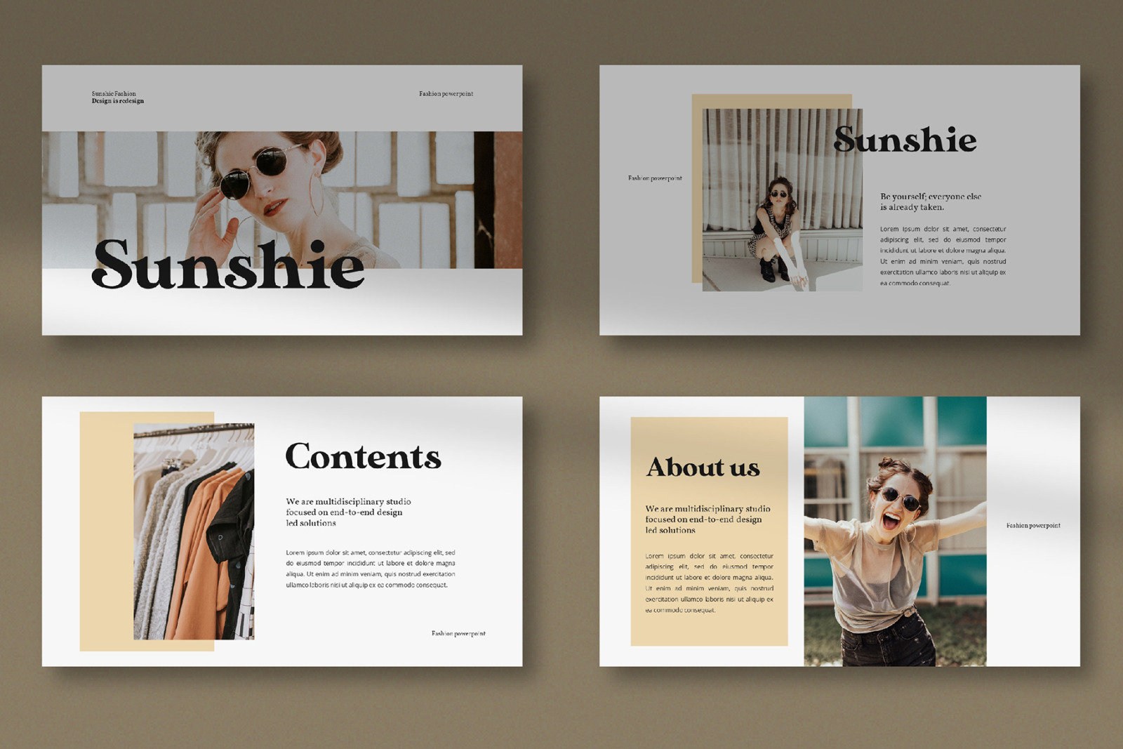 sunshie Bundle Presentation Template sunshie Bundle Presentation Template