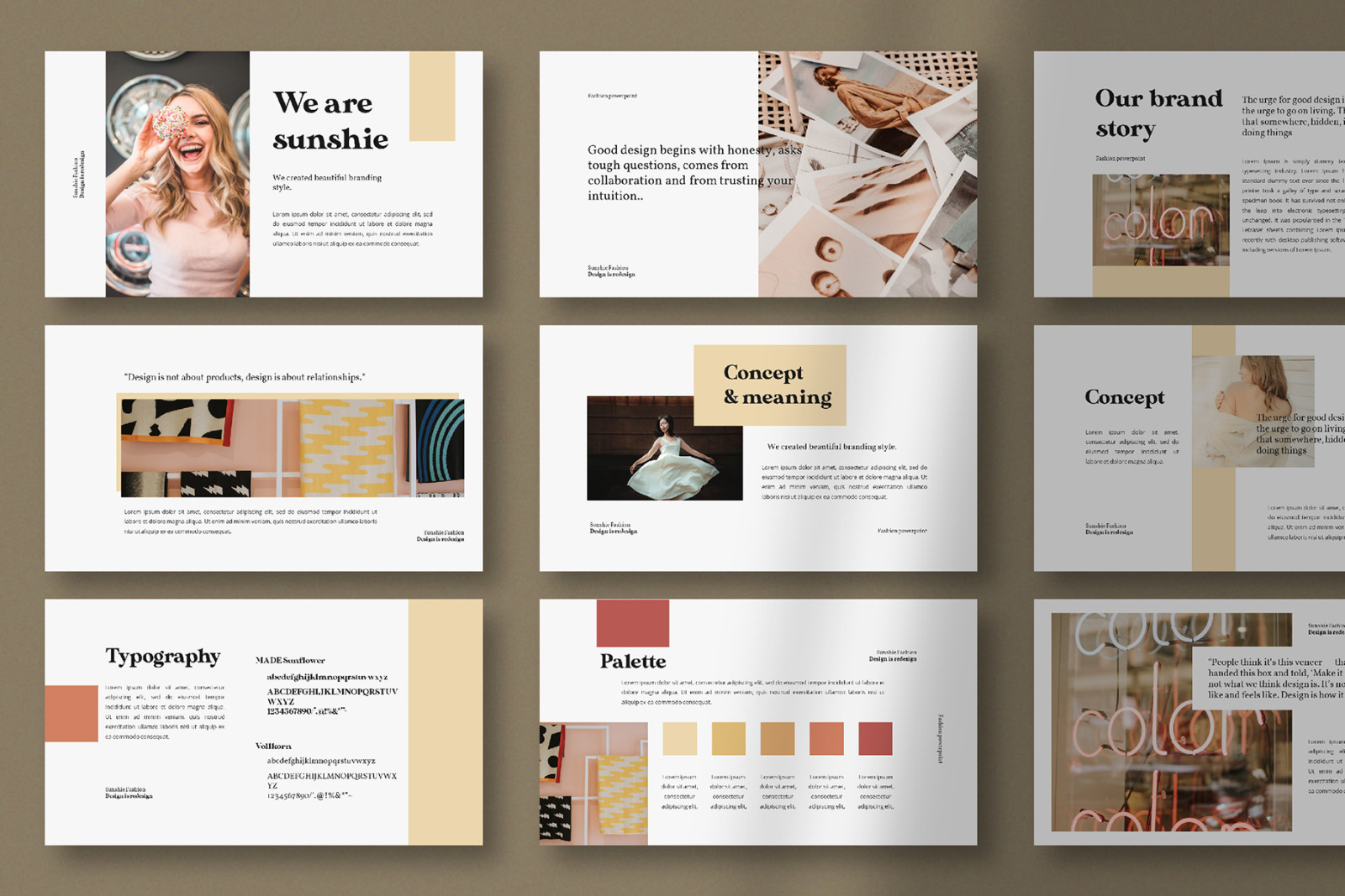 sunshie Bundle Presentation Template sunshie Bundle Presentation Template