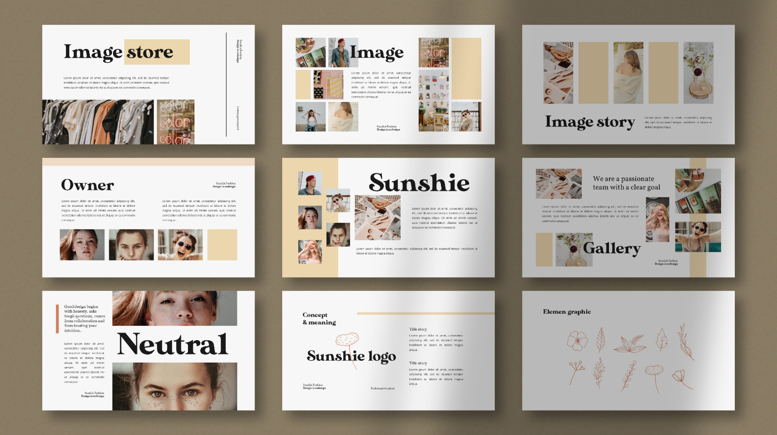 sunshie Bundle Presentation Template sunshie Bundle Presentation Template