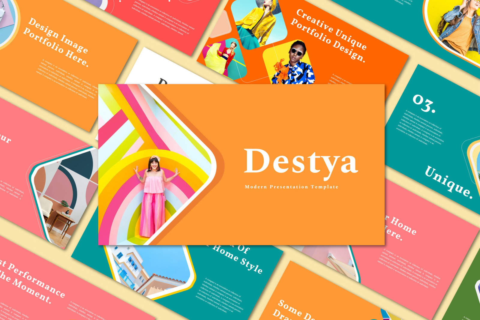 DESTYA Bundle Presentation Template DESTYA Bundle Presentation Template