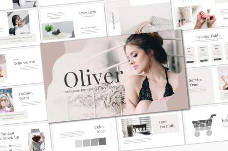 Oliver Bundle Presentation Template - Templates