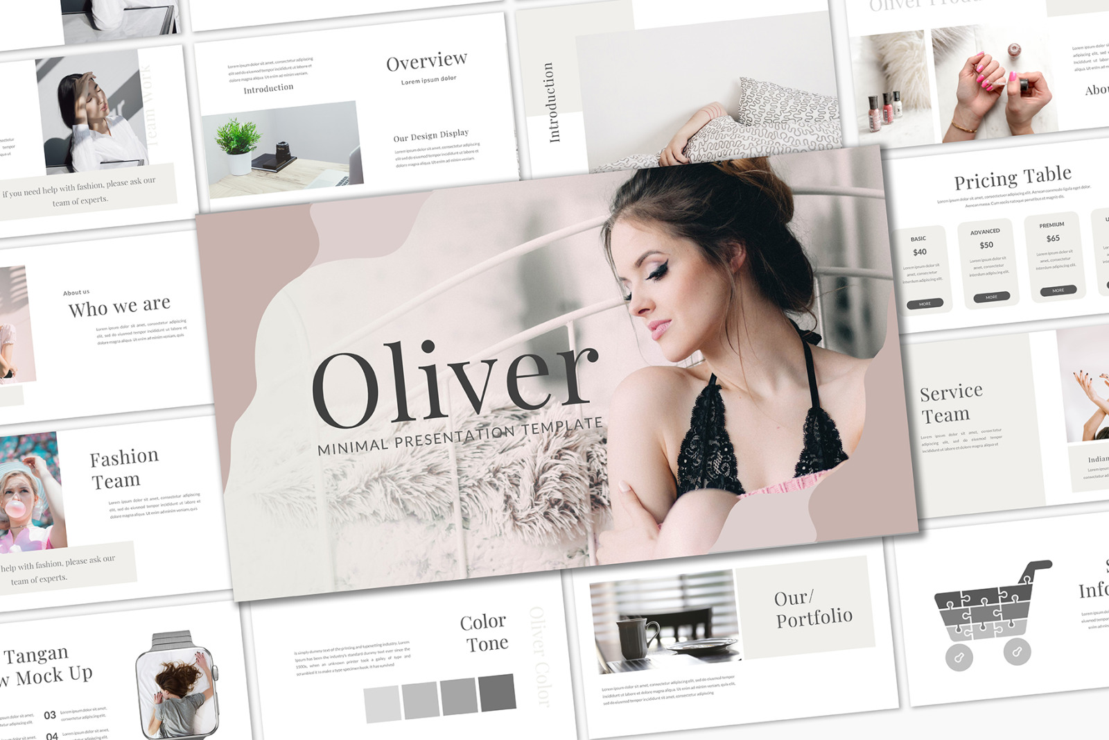 Oliver Bundle Presentation Template Oliver Bundle Presentation Template