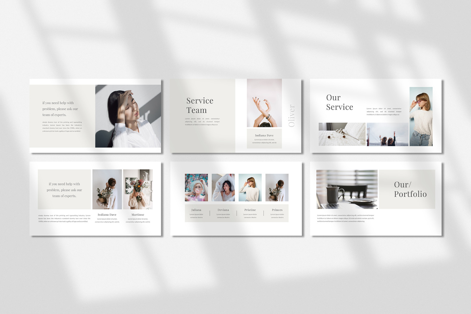 Oliver Bundle Presentation Template Oliver Bundle Presentation Template