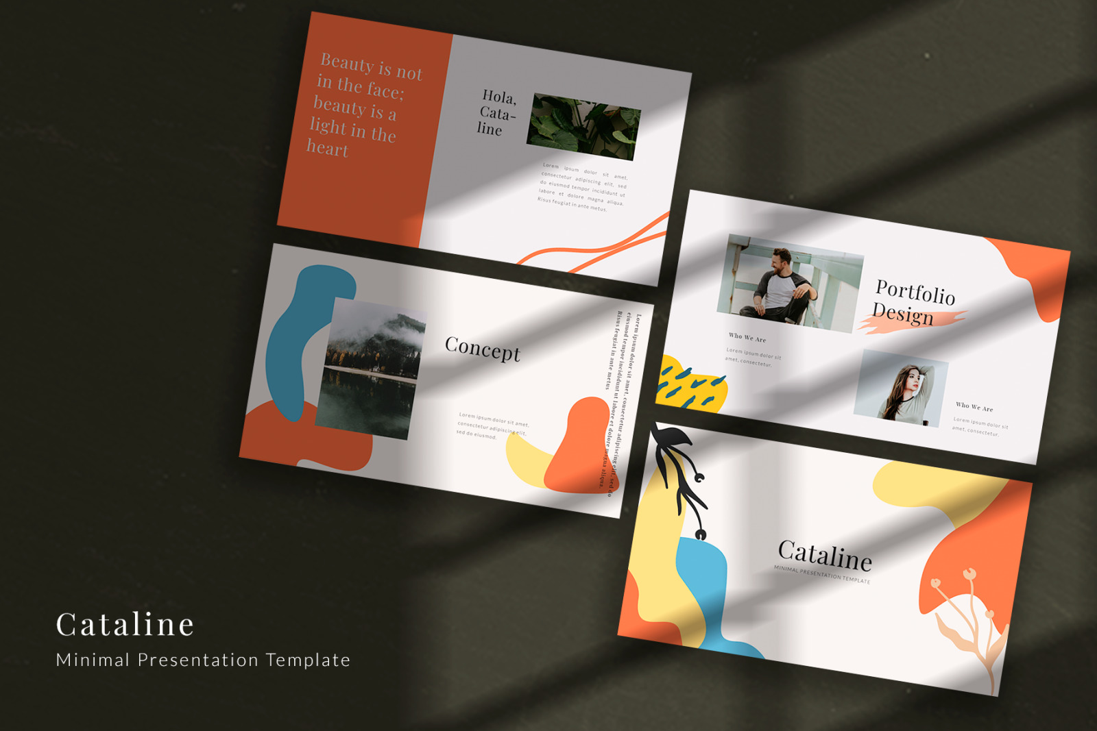 Cataline Bundle Presentation Template Cataline Bundle Presentation Template