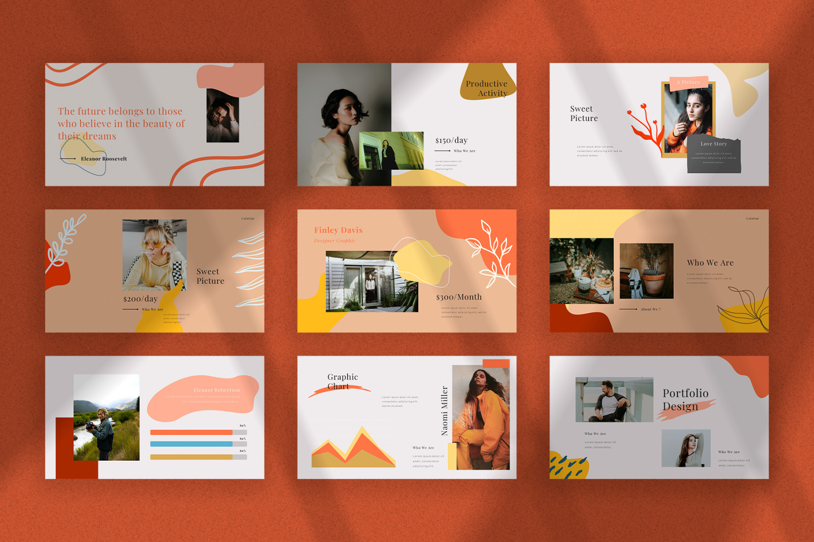 Cataline Bundle Presentation Template Cataline Bundle Presentation Template