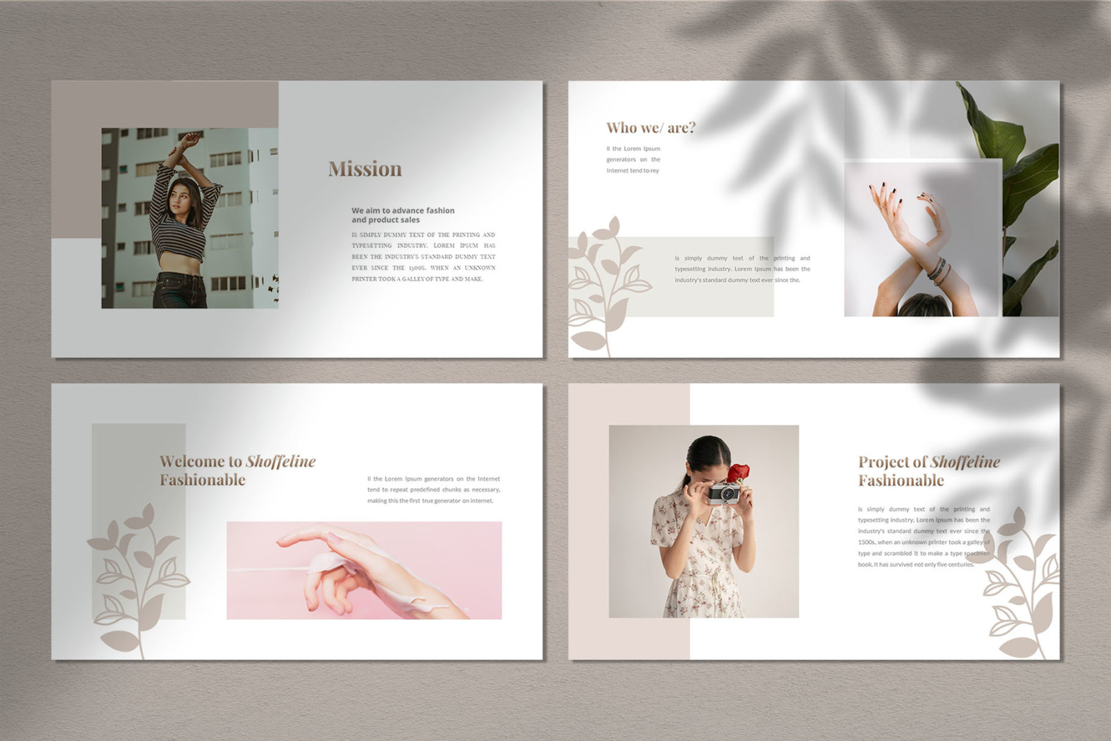 Shoffeline Bundle Presentation Template