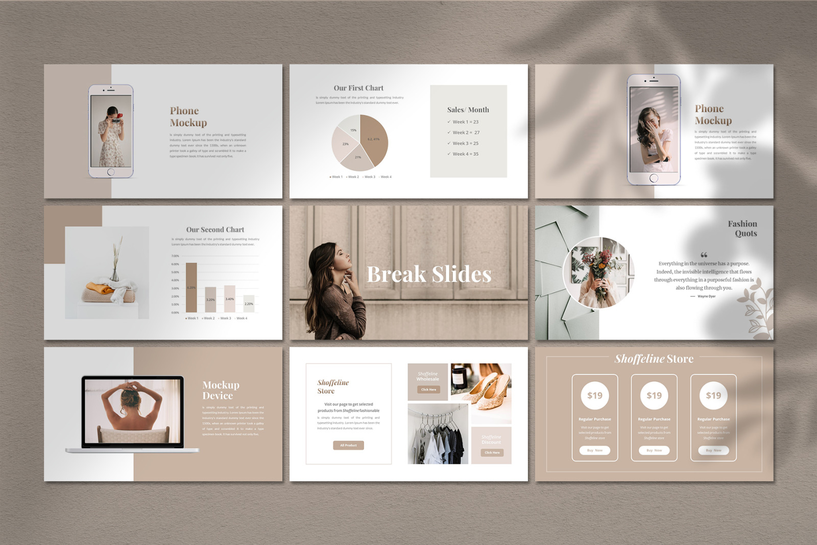 Shoffeline Bundle Presentation Template