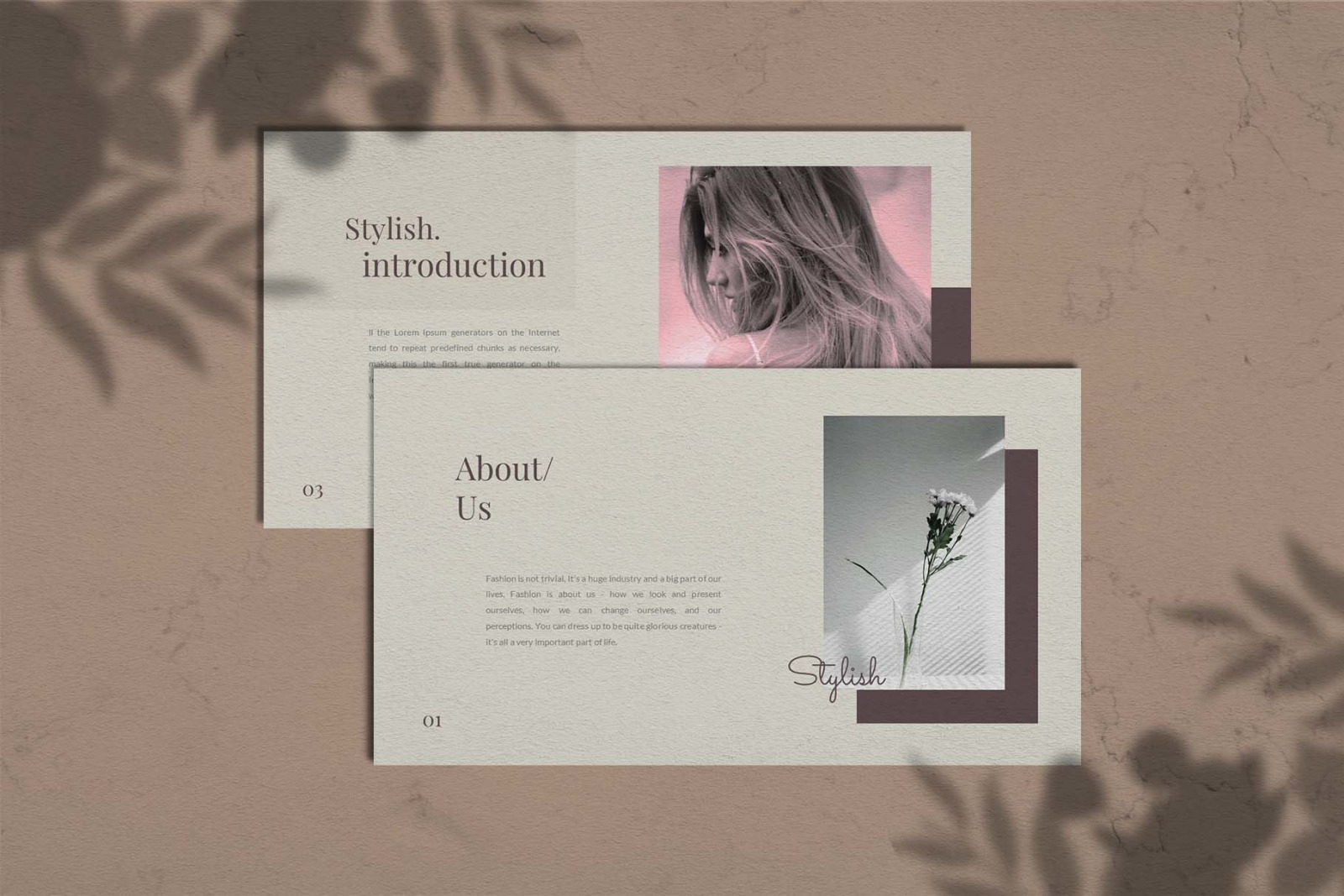 Stylish Bundle Presentation Template Stylish Bundle Presentation Template