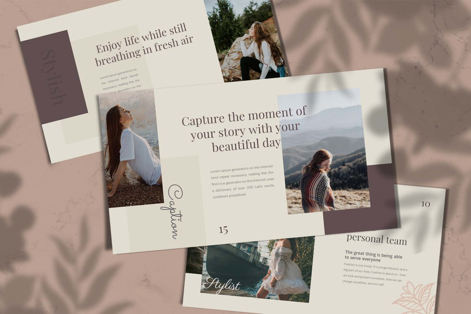 Stylish Bundle Presentation Template Stylish Bundle Presentation Template