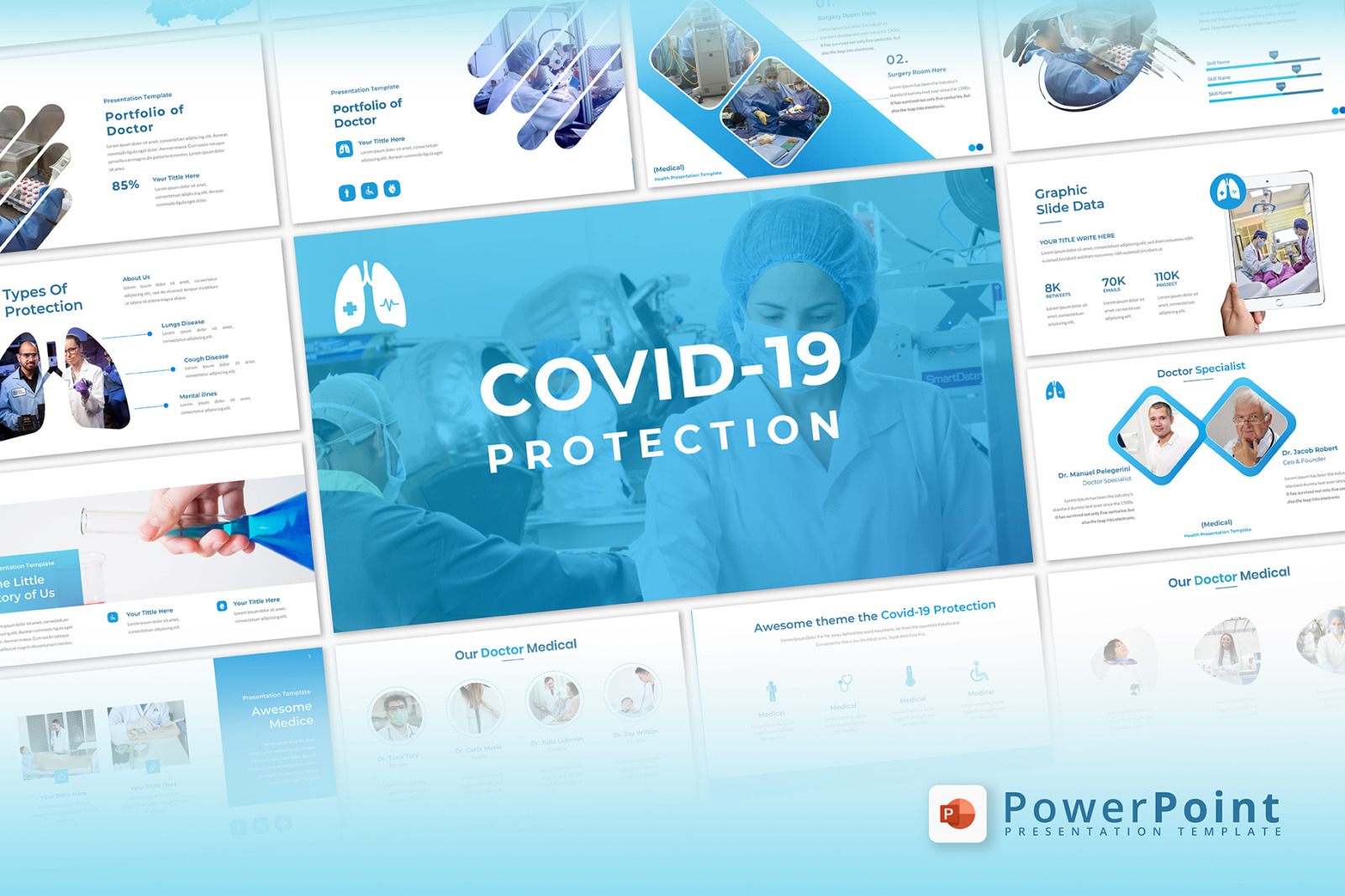 Covid-19 Protection Bundle Presentation Template Covid-19 Protection Bundle Presentation Template