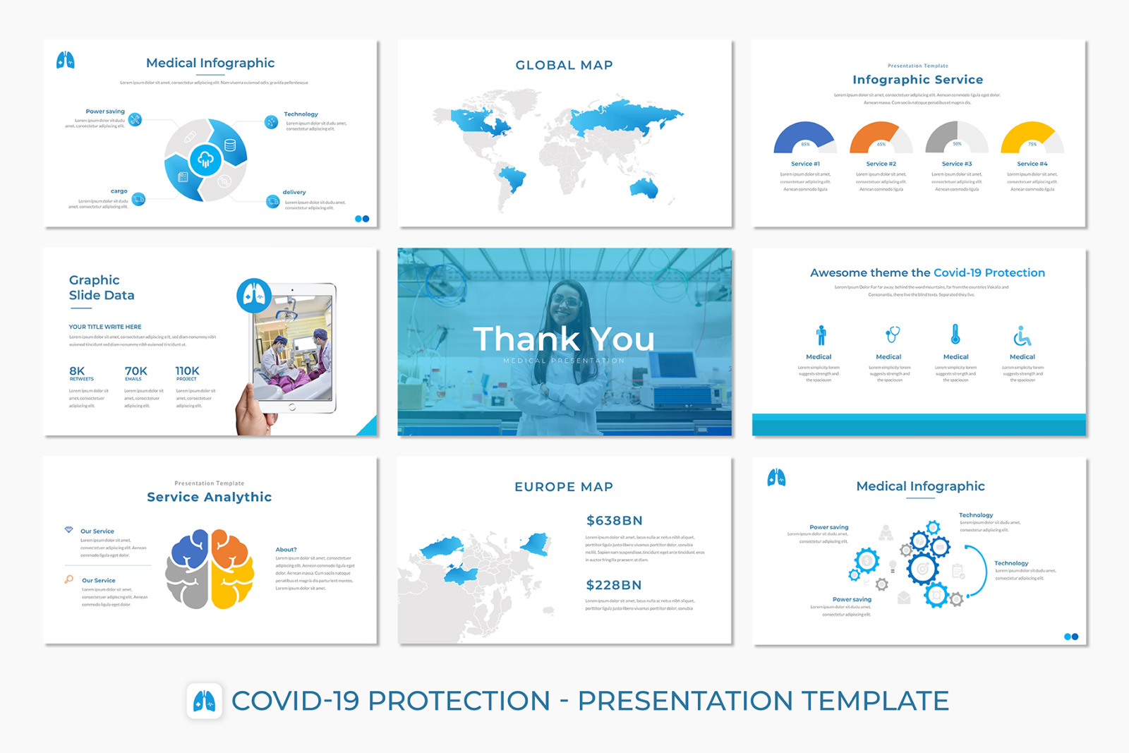 Covid-19 Protection Bundle Presentation Template Covid-19 Protection Bundle Presentation Template