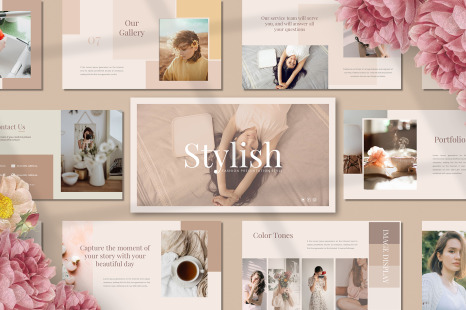 Stylish Bundle Presentation Template - Report