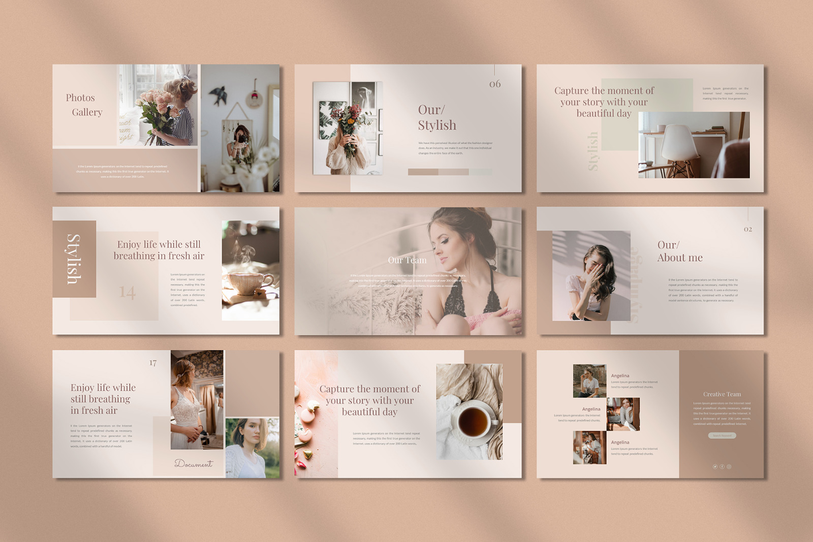 Stylish Bundle Presentation Template Stylish Bundle Presentation Template