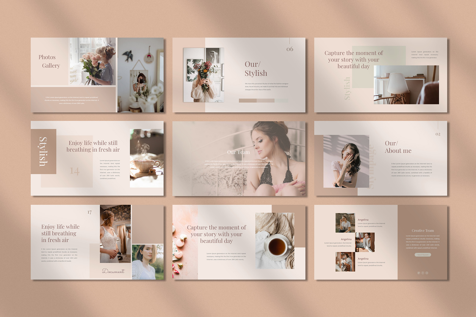 Stylish Bundle Presentation Template