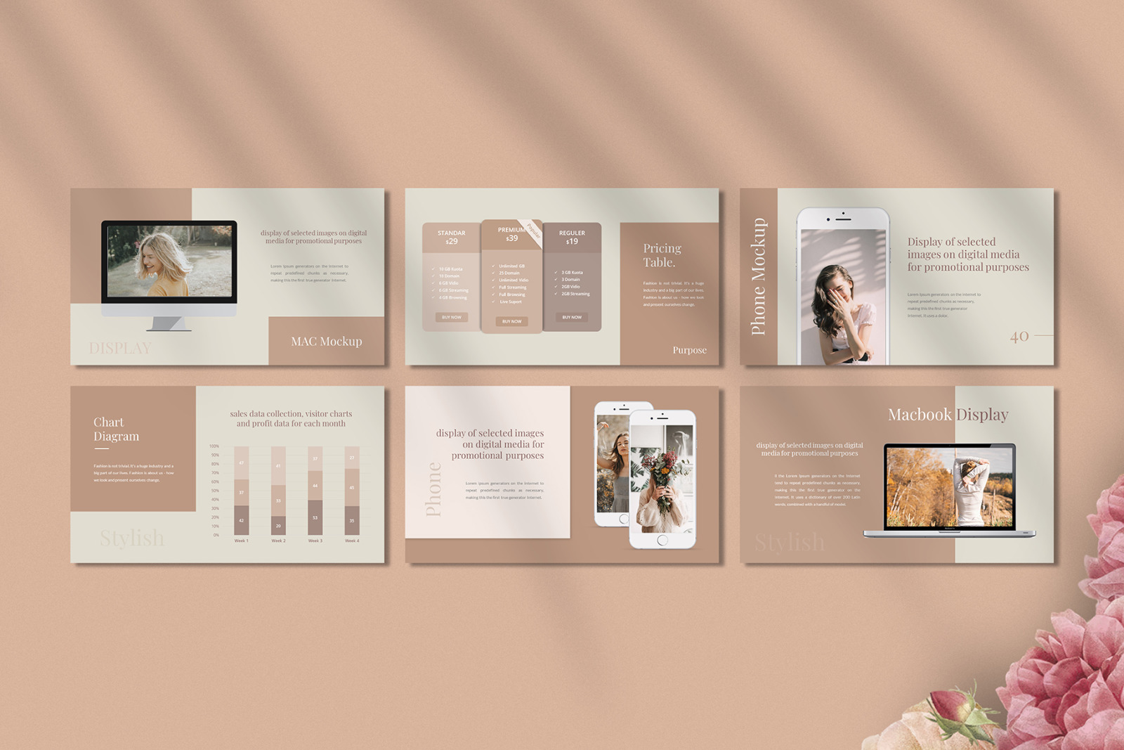Stylish Bundle Presentation Template Stylish Bundle Presentation Template
