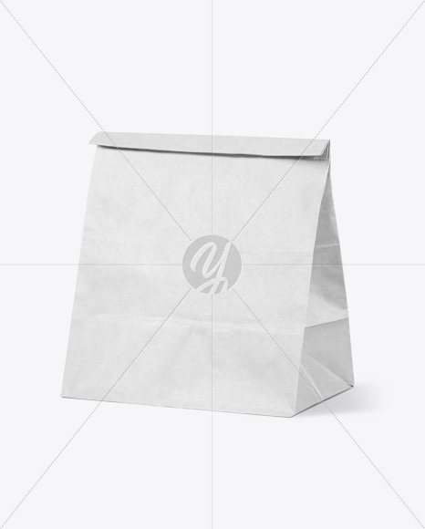 Kraft Paper Food Bag Mockup