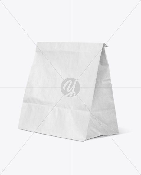 Kraft Paper Food Bag Mockup