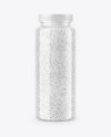 Sea Salt Plastic Jar Mockup