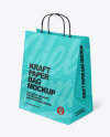 Kraft Paper Shopping Bag Mockup