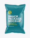 Matte Snack Package Mockup