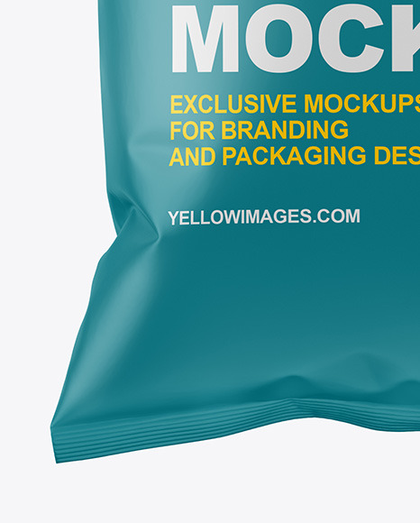 Matte Snack Package Mockup