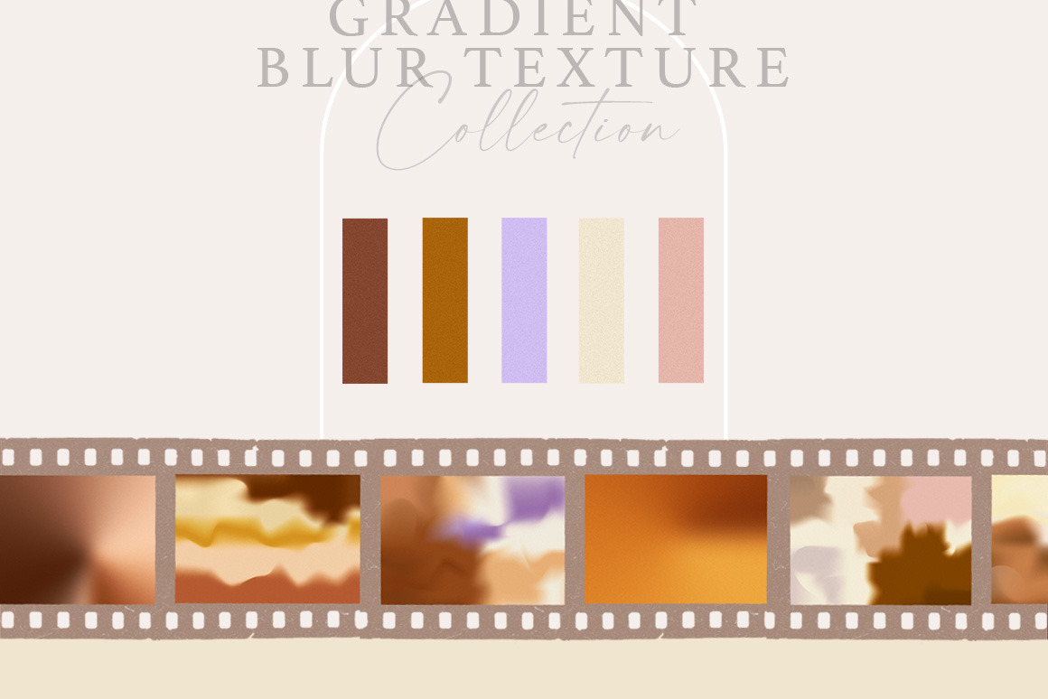 Gradient Ombre Blur Textures