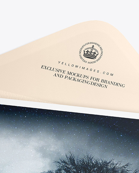 Textured Envelope w/ Postcard Mockup