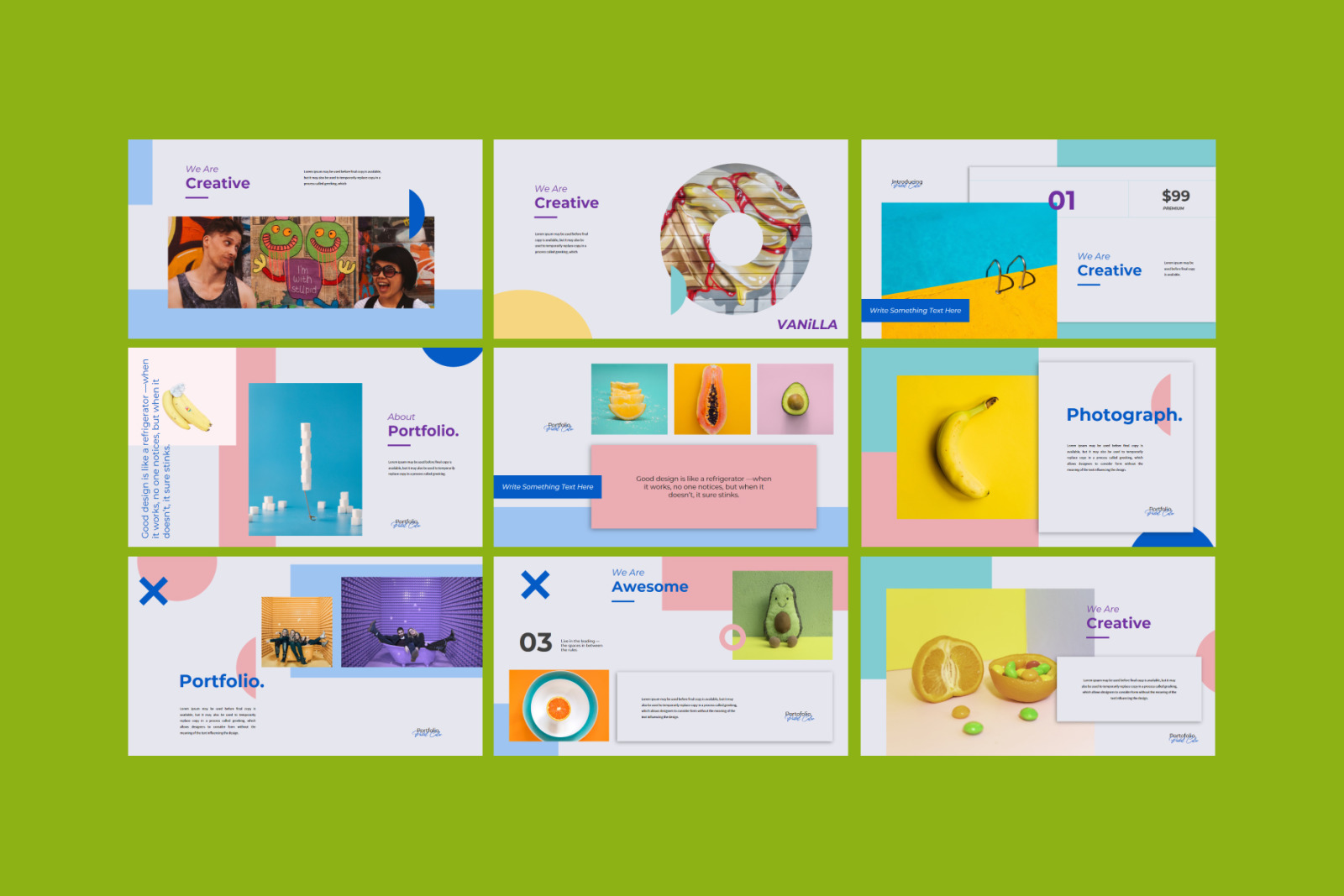 VANILA Bundle Presentation Template VANILA Bundle Presentation Template