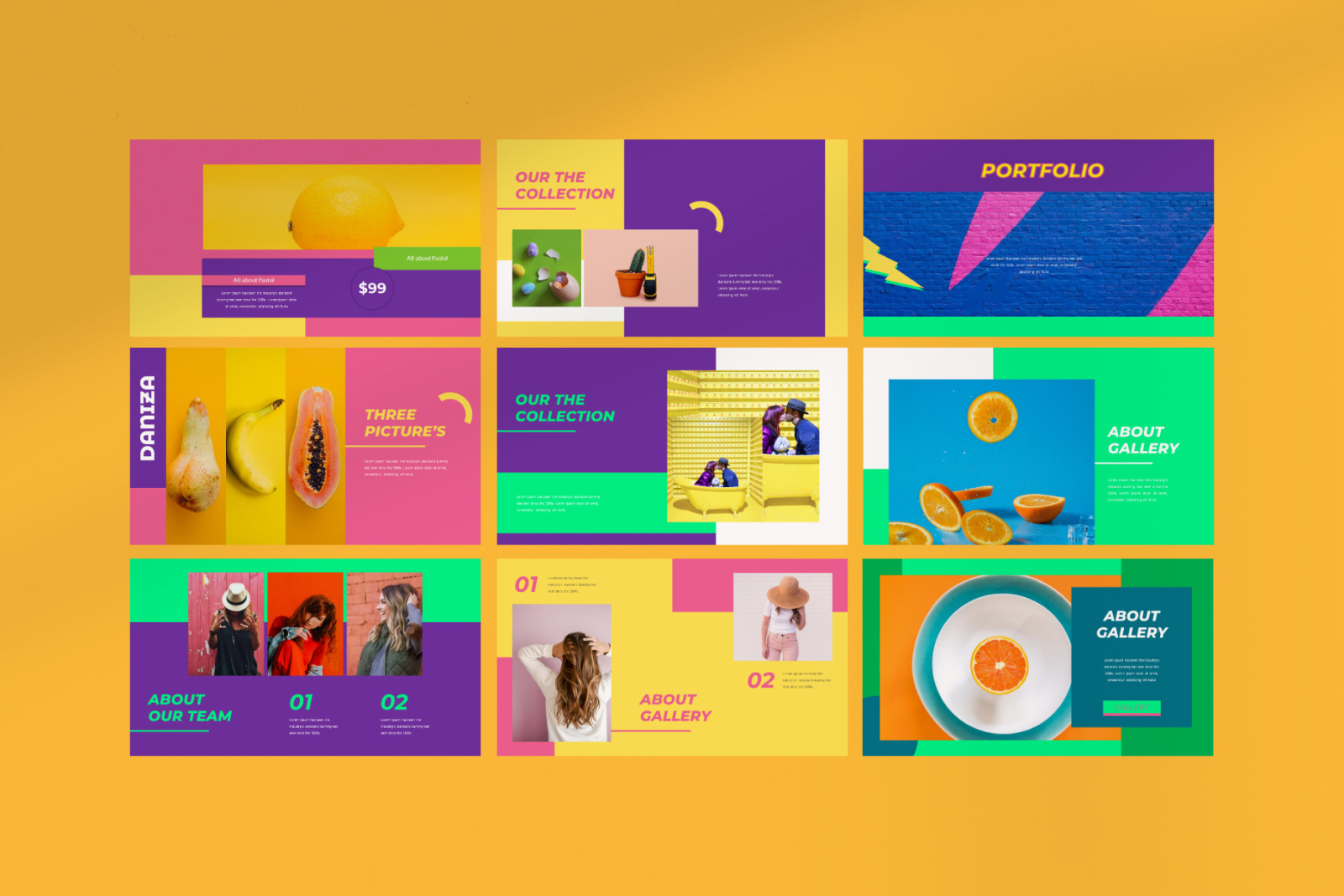 Daniza Bundle Presentation Template Daniza Bundle Presentation Template