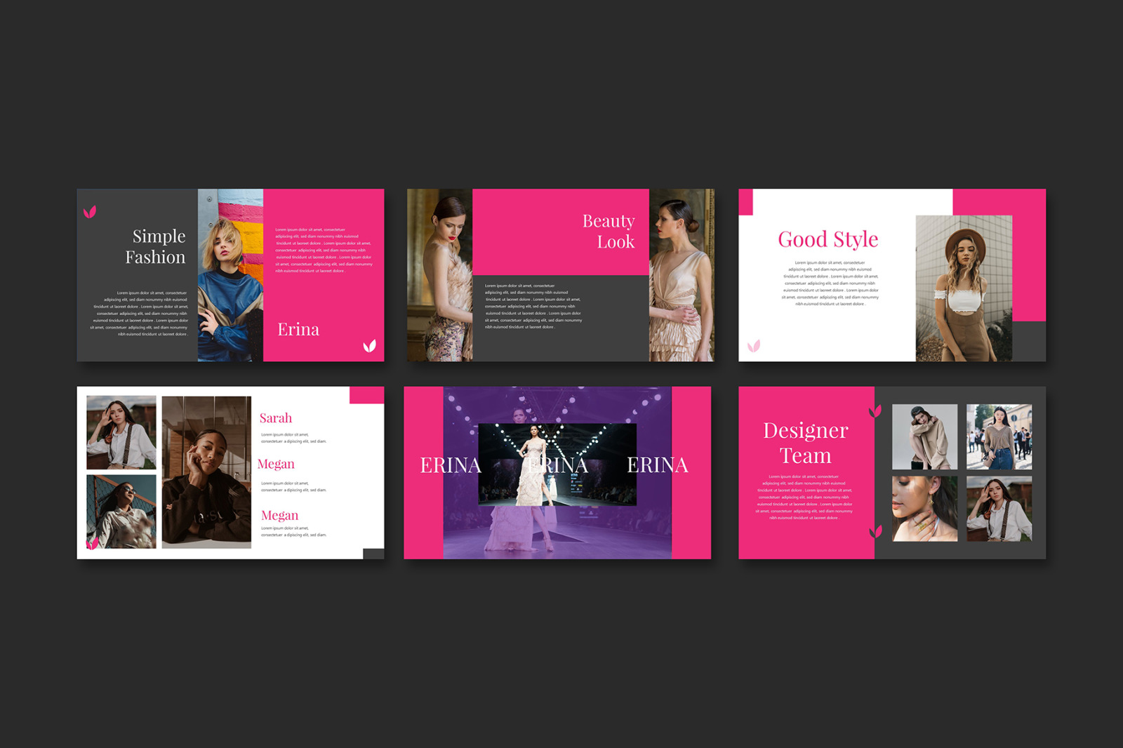 ERINA Bundle Presentation Template