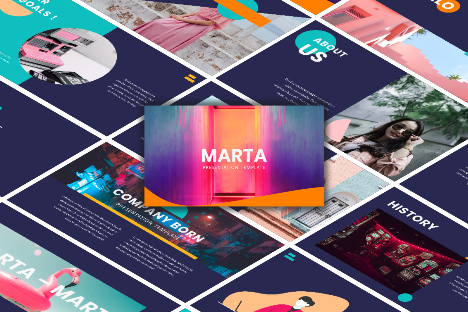 Marta Bundle Presentation Template