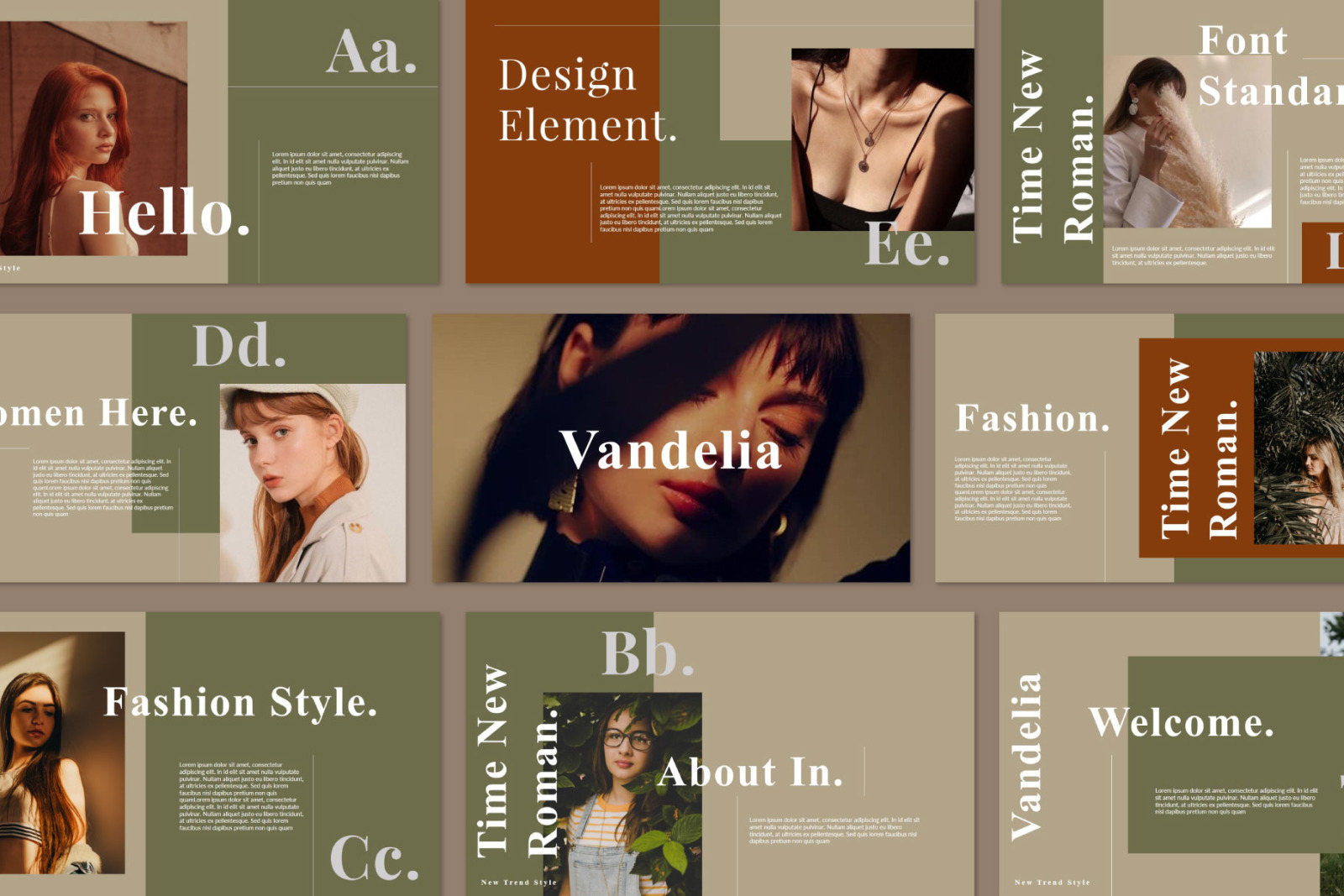 VANDELIA Bundle Presentation Template VANDELIA Bundle Presentation Template