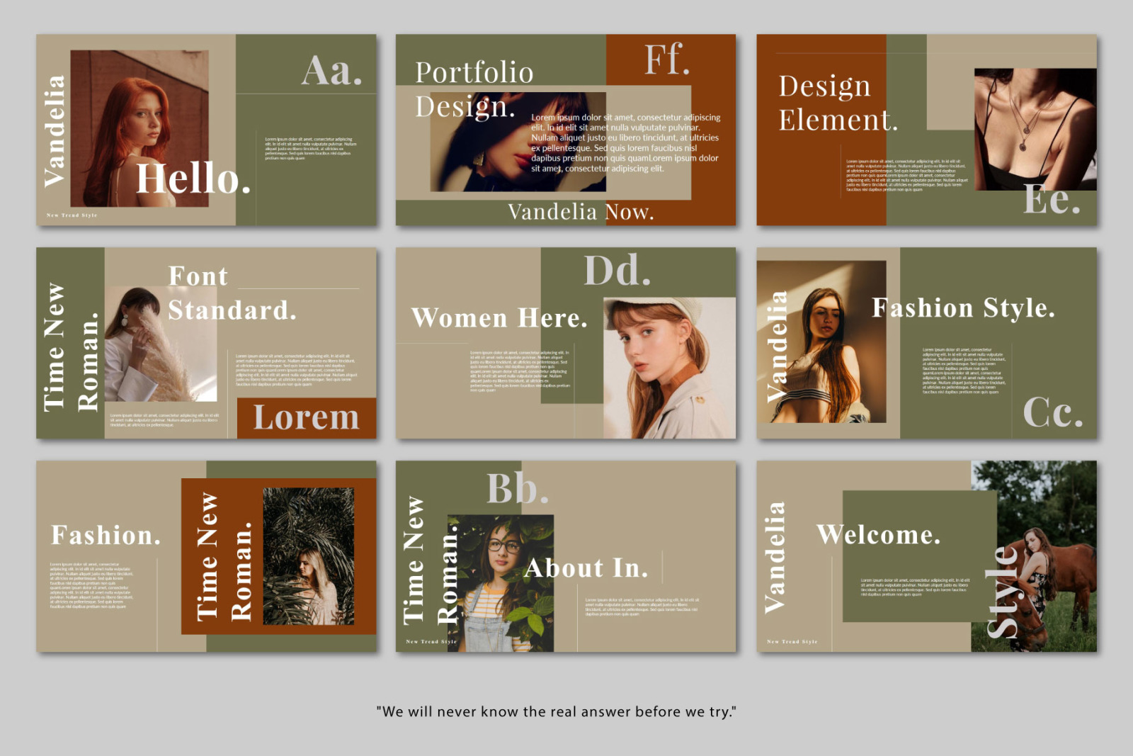 VANDELIA Bundle Presentation Template VANDELIA Bundle Presentation Template
