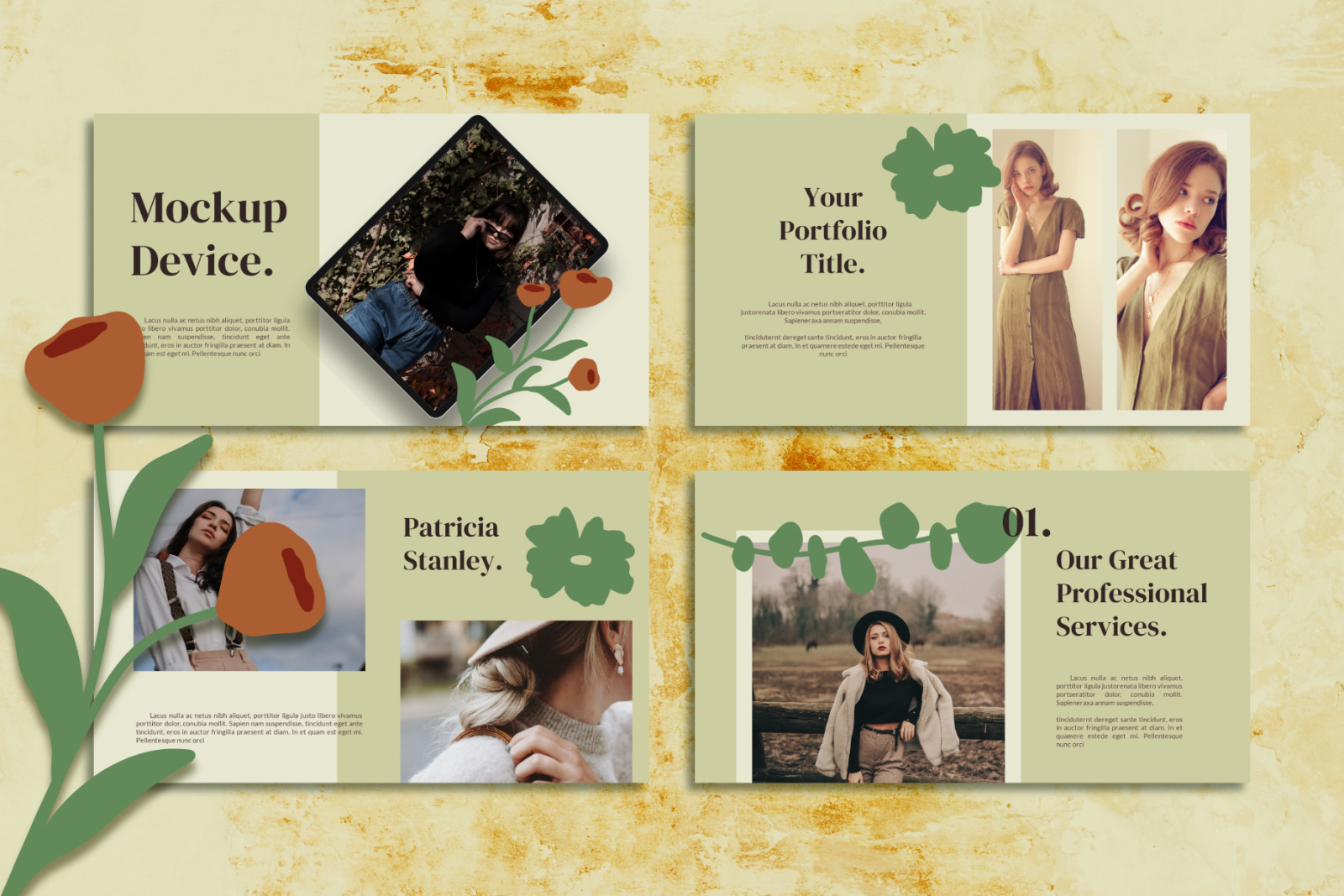 Rowell Bundle Presentation Template Rowell Bundle Presentation Template