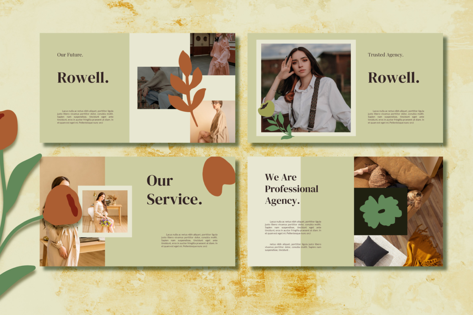 Rowell Bundle Presentation Template Rowell Bundle Presentation Template