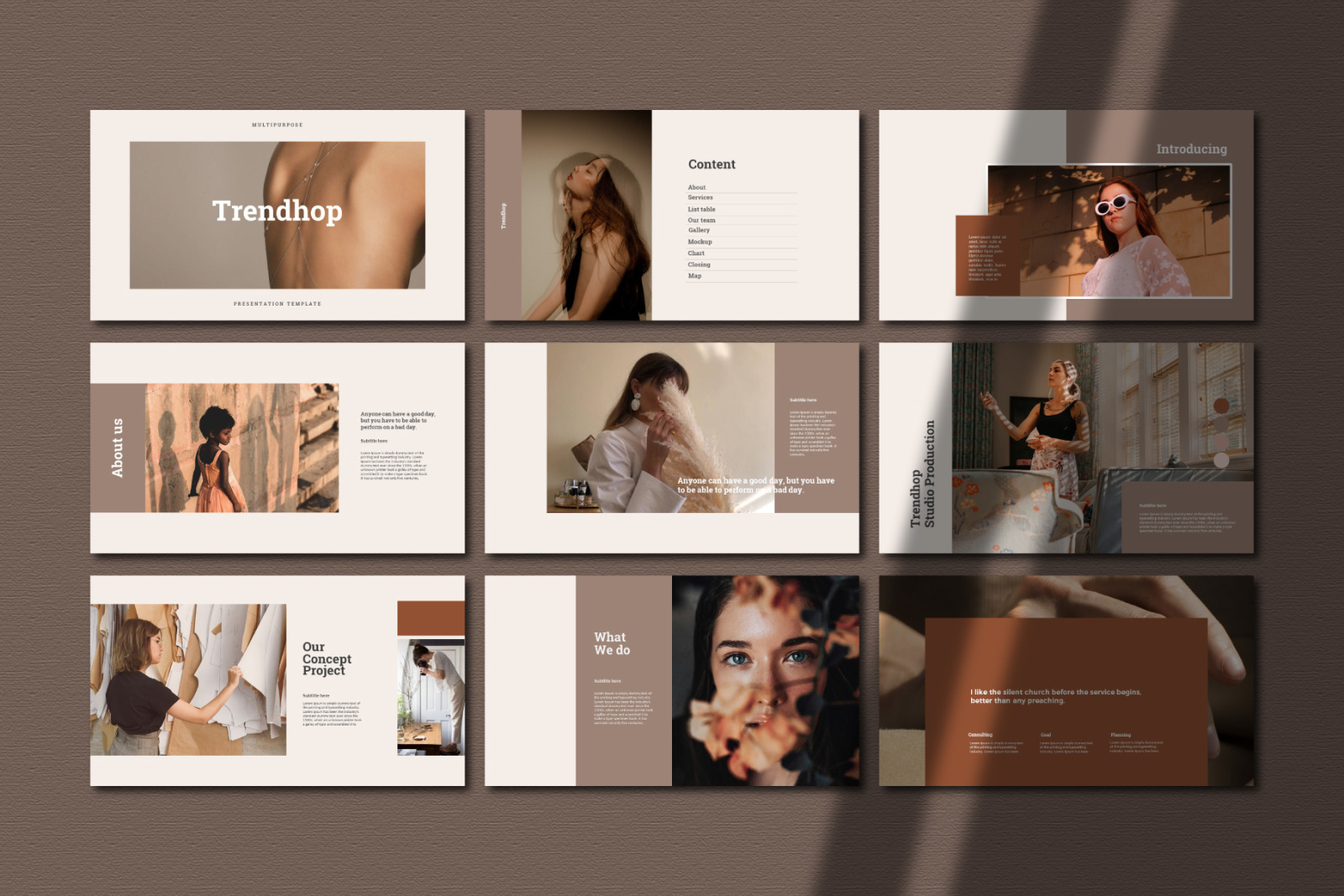 Trendhop Bundle Presentation Template