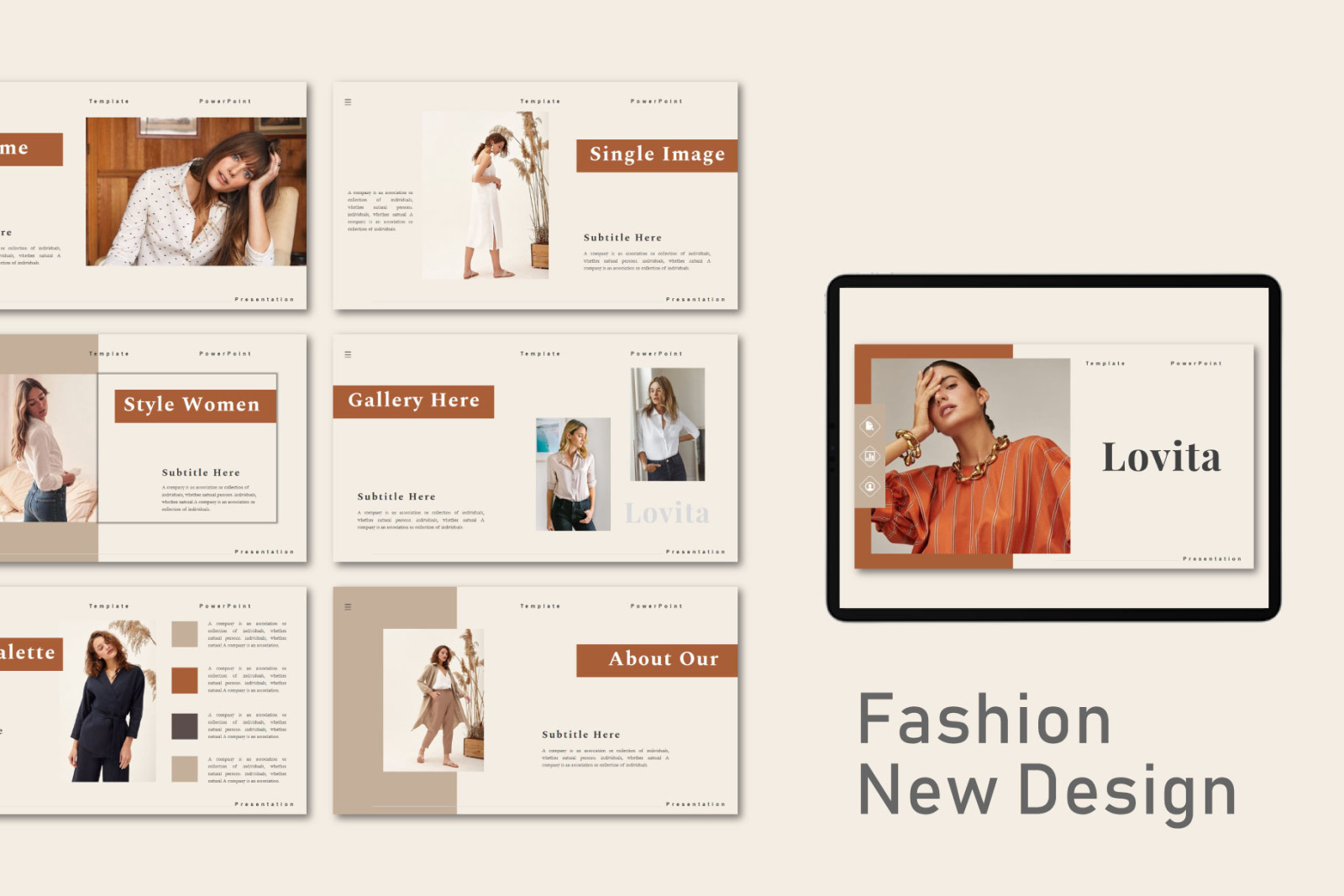 LOVITA Bundle Presentation Template