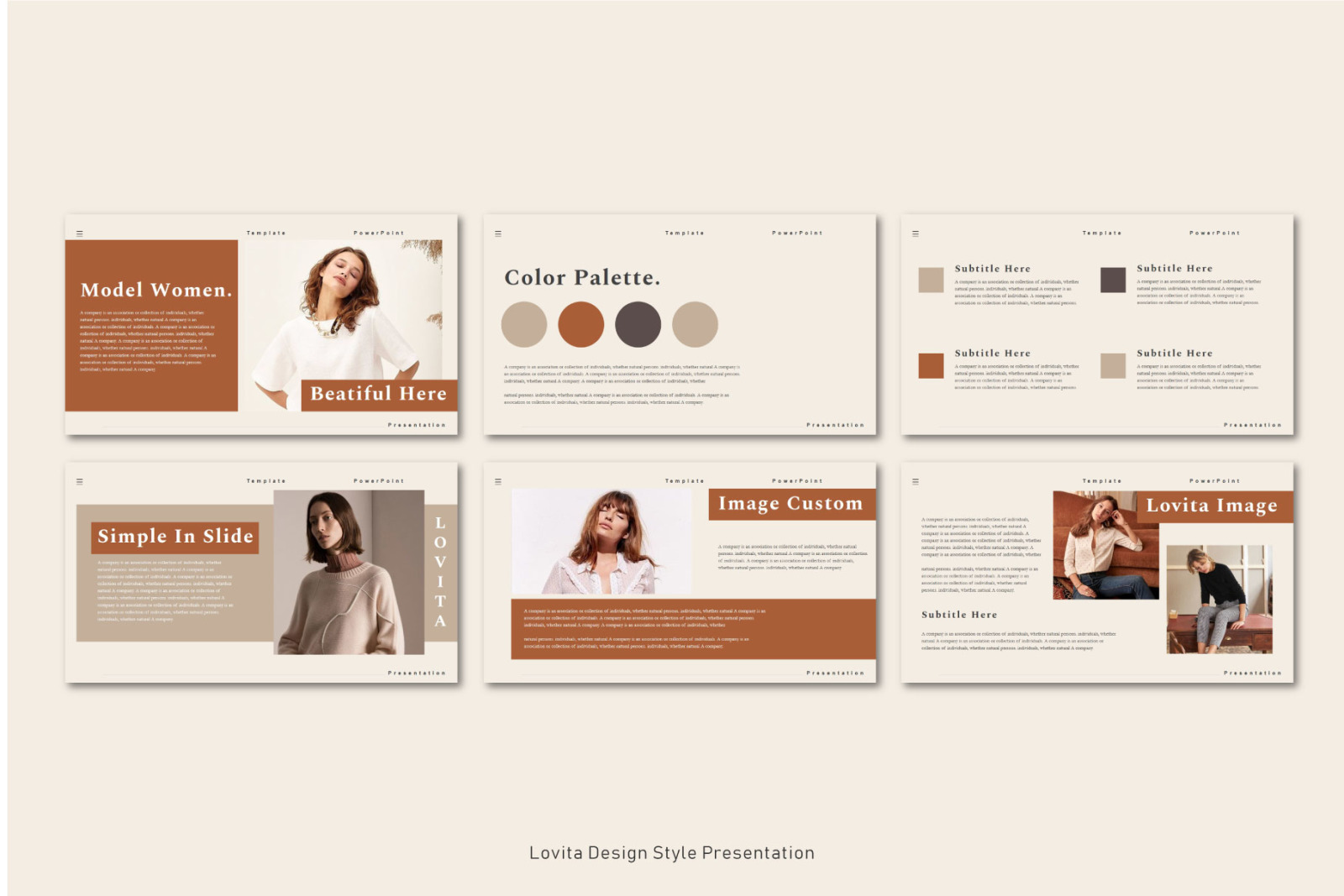 LOVITA Bundle Presentation Template