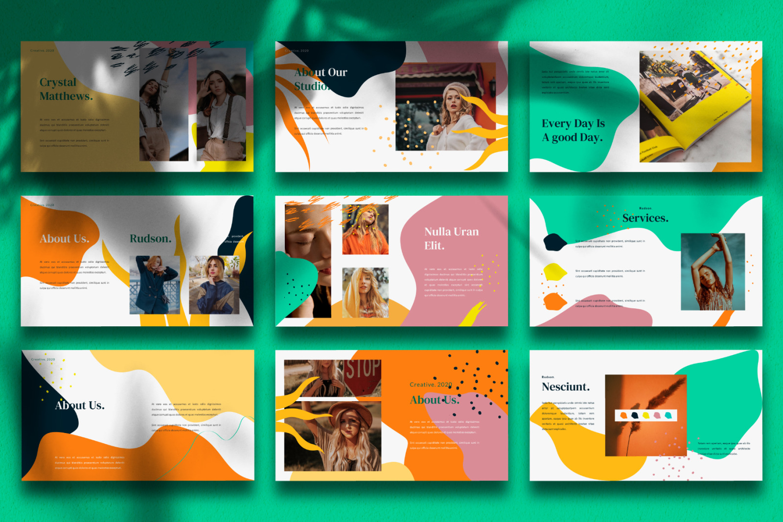 Rudson Bundle Presentation Template Rudson Bundle Presentation Template