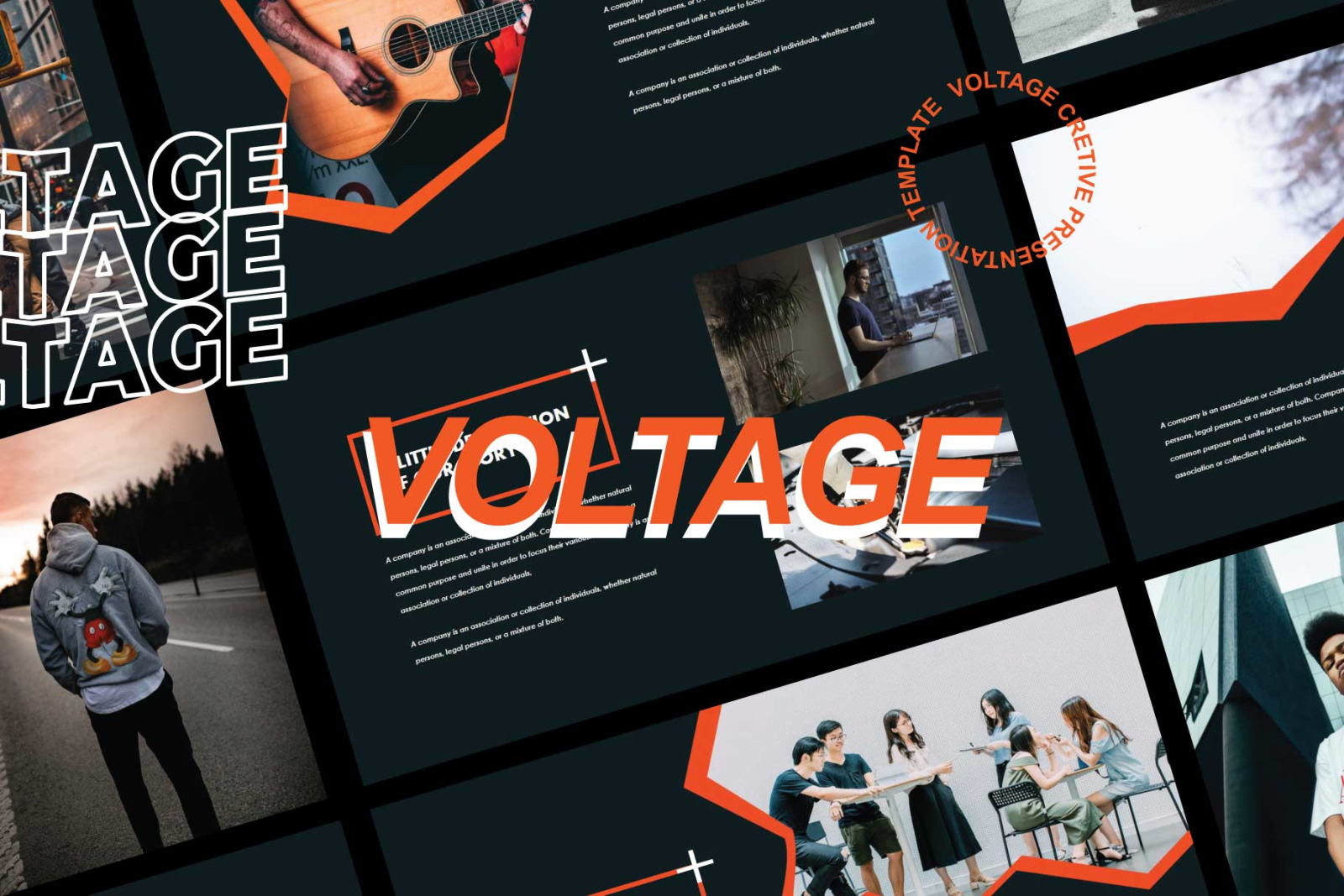 VOLTAGE Bundle Presentation Template VOLTAGE Bundle Presentation Template