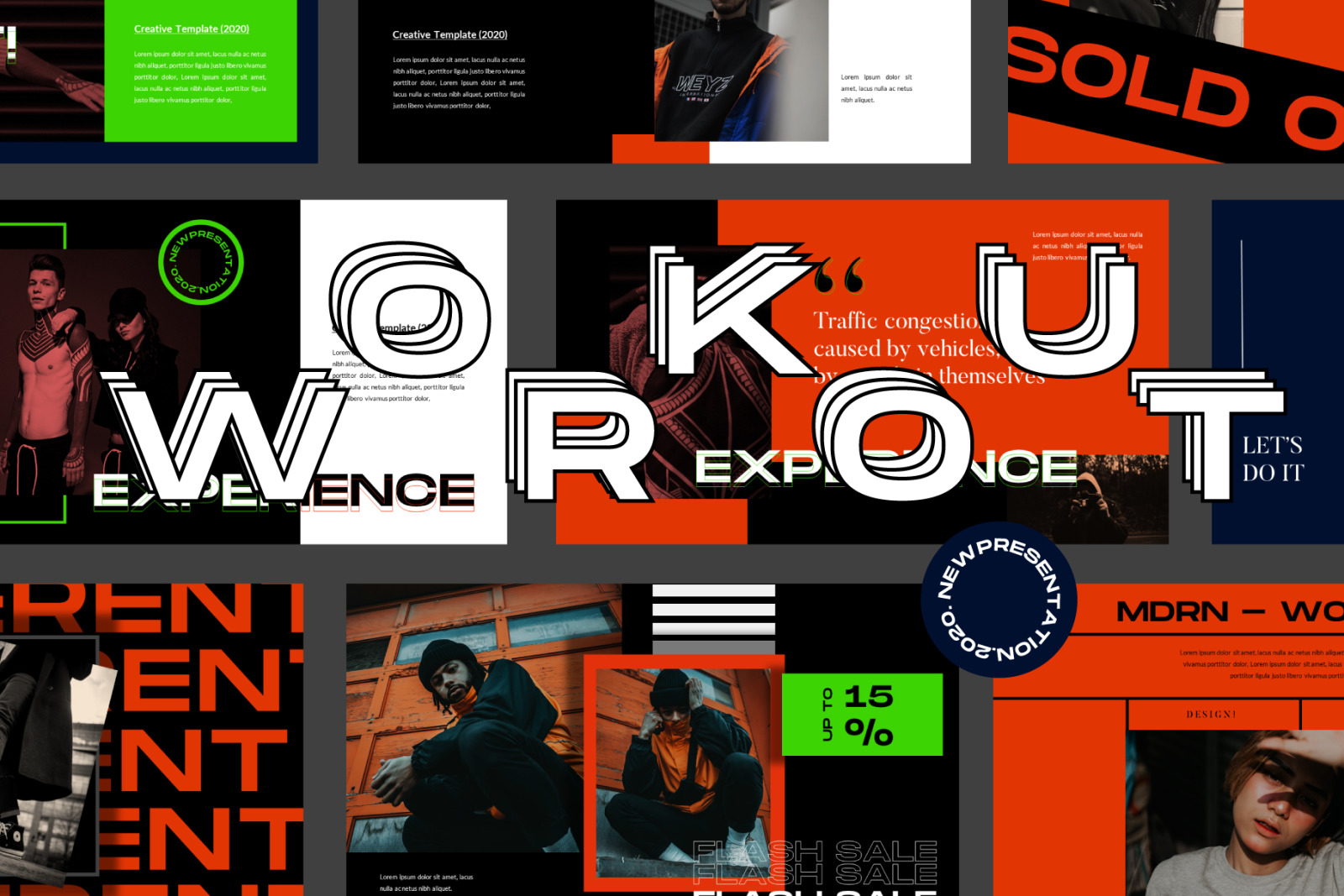 WORKOUT Bundle Presentation Template WORKOUT Bundle Presentation Template